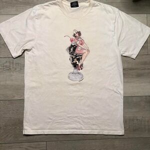 White vintage ICE CREAM  t-shirt‎